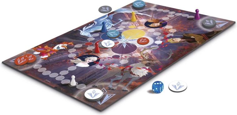 Gazdagon illusztrált játéktábla