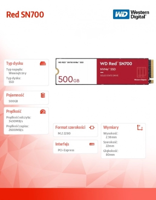 Gyors SSD 500GB NVMe M.2
