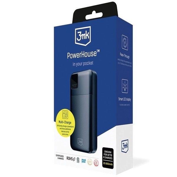 3MK PowerHouse powerbank 20000 mAh