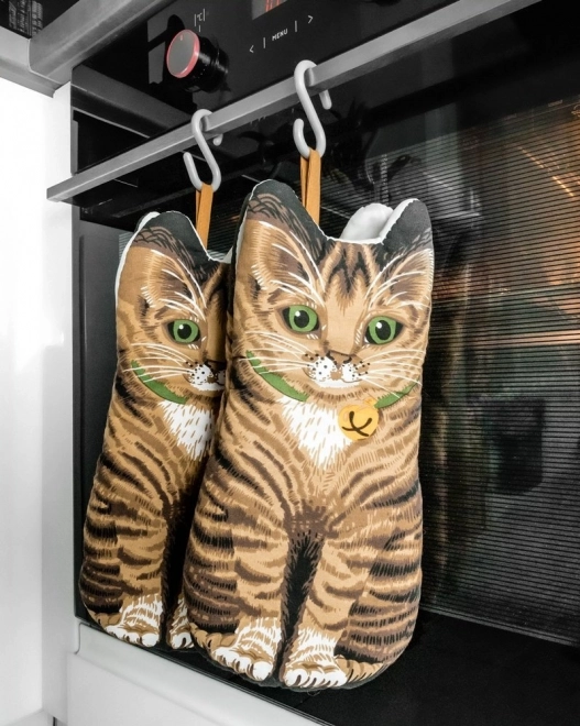 Cica alakú konyhai kesztyű