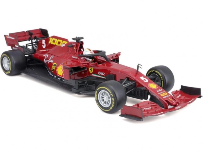 Bburago Ferrari SF 1000 osztrák #5 Vettel modellautó 1:18 méretarányban