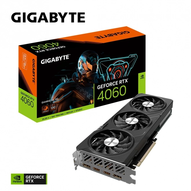 Geforce RTx 4060 Gaming OC grafikus kártya