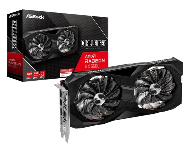 Radeon RX 6600 Challenger D grafikus kártya