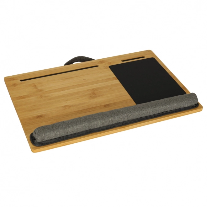 Fa laptoptartó asztal