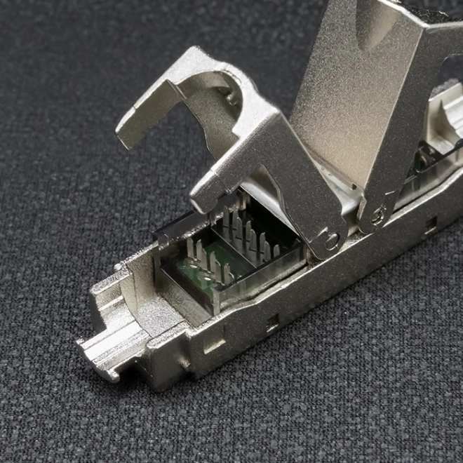Eszközfüggetlen RJ45 STP CAT6A hálózati aljzat