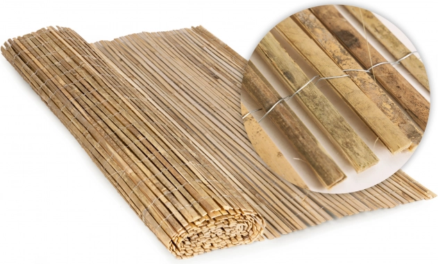 Kétoldalas bambusz szőnyeg 150x300 cm erkélyre, teraszra, kerítésre a MultiGarden-től
