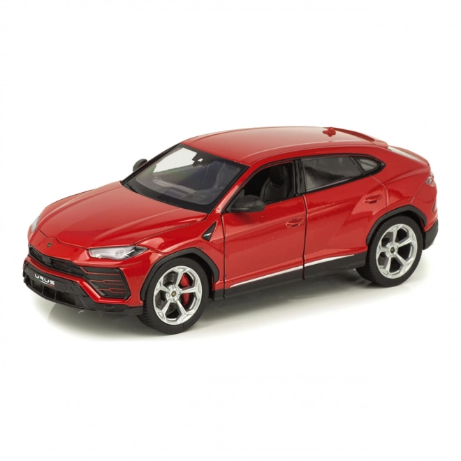 Welly lamborghini urus piros modellautó 1:24 méretaránnyal