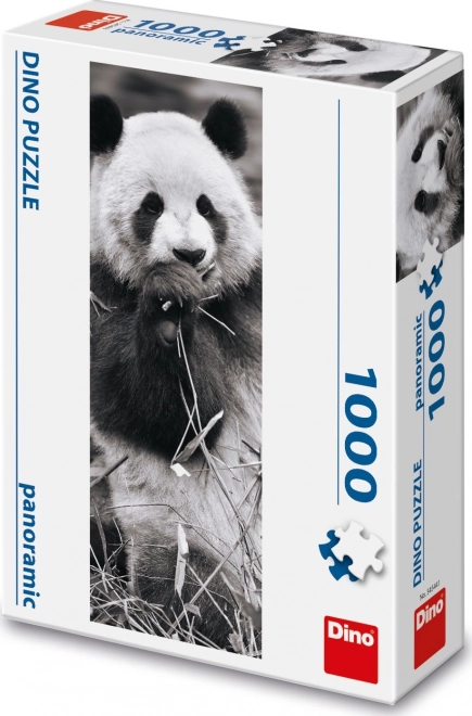 Dino függőleges puzzle Panda a fűben