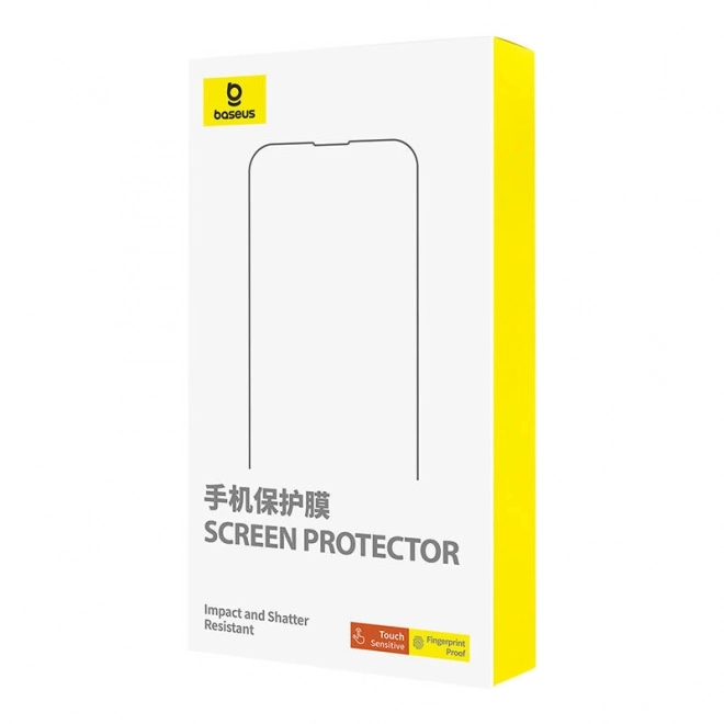 Törésálló üveg Baseus Crystalline antireflex Iphone 12 ProMax
