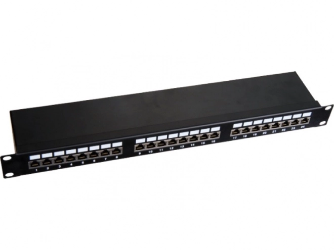 Patchpanel STP kategória 6 19 col 1U 24xRJ45