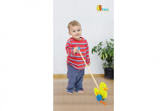 Fa húzhatós kacsa