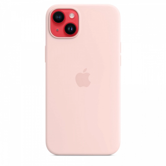 Rózsaszín MagSafe Szilikon Tok iPhone 14 Plus-hoz