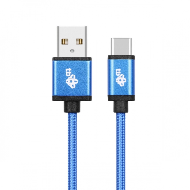 Kék prémium USB-USB C kábel 1,5m