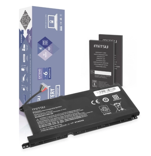 Hp 15-Dh, 15-Ec, 15-Dk és 16-A kompatibilis laptop akkumulátor