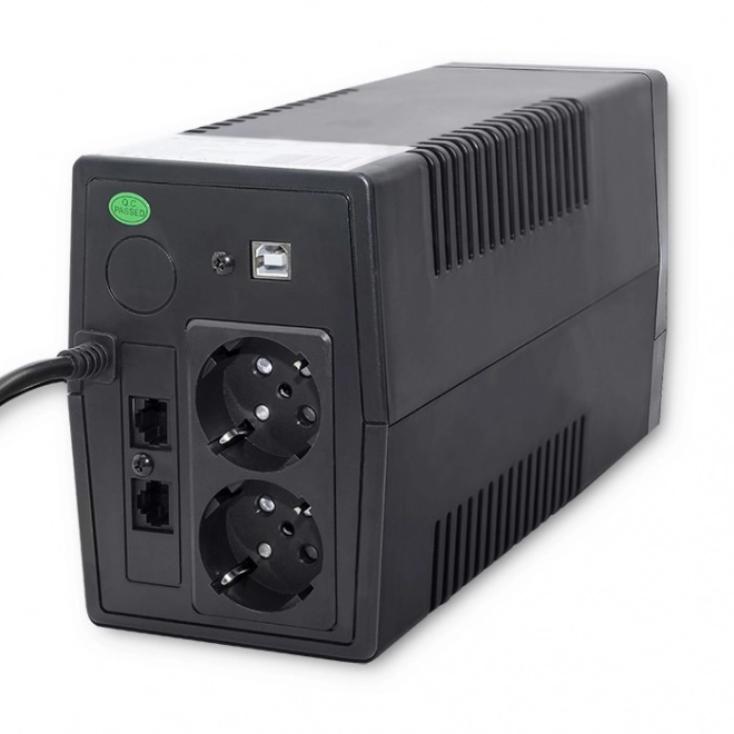 UPS szünetmentes tápegység Monolith 650VA 360W LCD USB RJ45