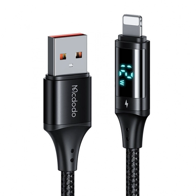 digitális kijelzős usb lightning kábel 1,2m