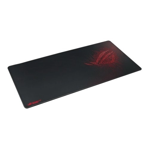 Rog sheath extra nagy szövet gamer egérpad fekete/piros