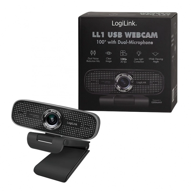 Konferenciakamera HD széles látószögű USB csatlakozással