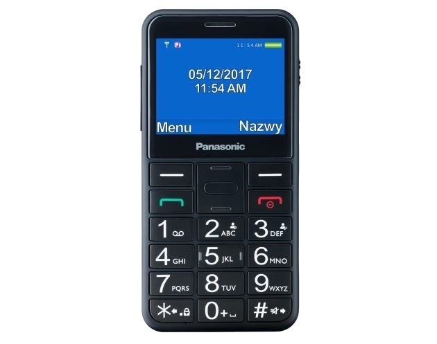 Telefon időseknek - Fekete