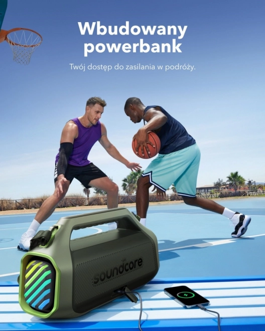 Soundcore Boom 2 Plus zöld hangszóró