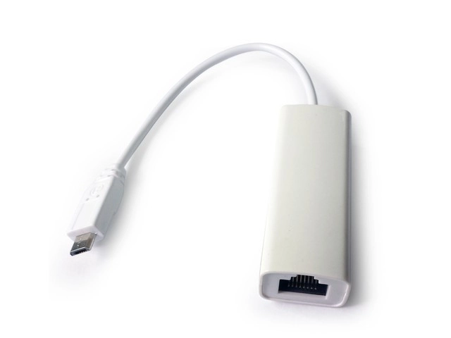 Mikro USB - RJ-45 hálózati kártya