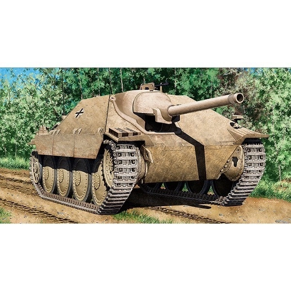 Hetzer korai modell tank makett