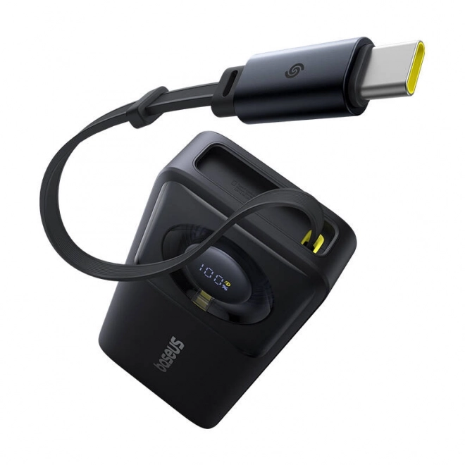 Fekete Baseus 10000 mAh Powerbank kábel