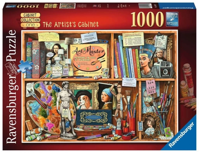 Művész szekrénye Ravensburger 1000 darabos puzzle