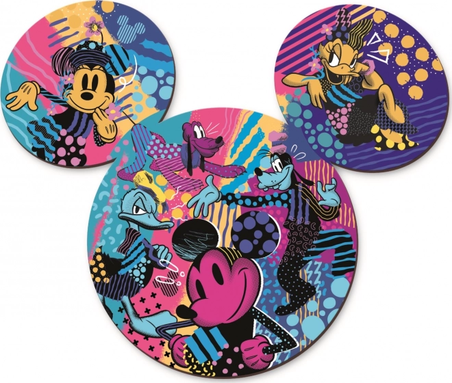 Disney Mickey Mouse fa puzzle szett