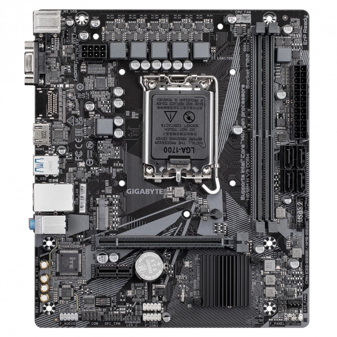 Intel compatibilis mATX alaplap HDMI és USB portokkal