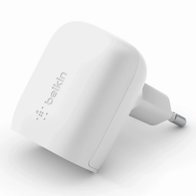 Fehér 20W USB-C PD PPS töltő