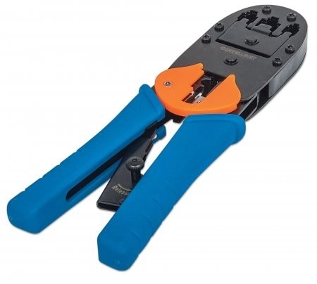 Univerzális krimpelő eszköz RJ45/RJ12/RJ11-hez