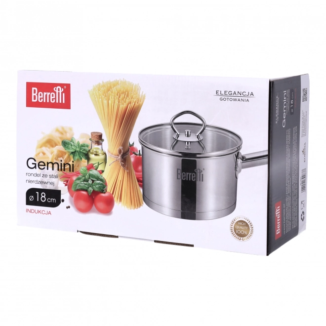 Gemini lábas 18 cm 2L