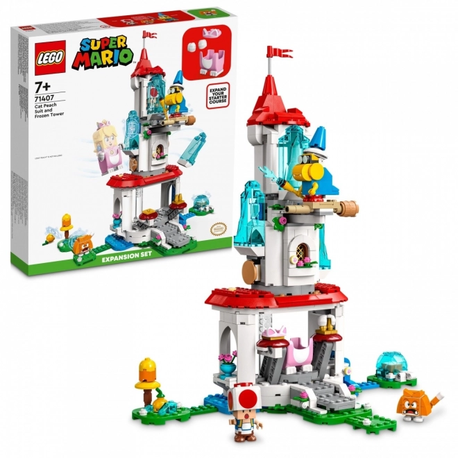LEGO Super Mario Macskás Peach és Jégtorony bővítő készlet