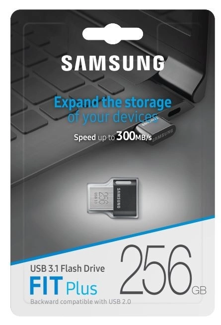 USB flash disk FIT Plus 256 GB szürke