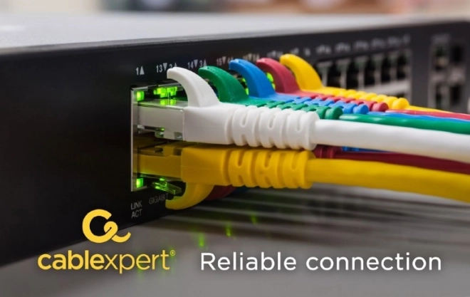 Szürke CAT6 UTP réz patch kábel 2m