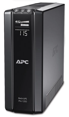 Apc energiatakarékos Back-UPS Pro 1200VA LCD kijelzővel