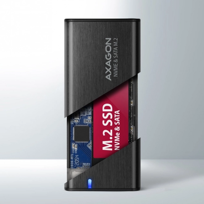 Alumíniumból készült EEM2-SB2 csavarmentes USB-C 3.2 Gen 2 külső SSD ház