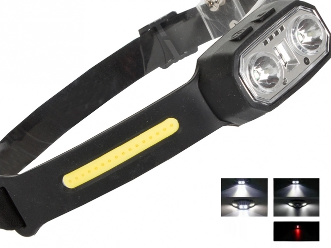 Fejlámpa LED szenzorral