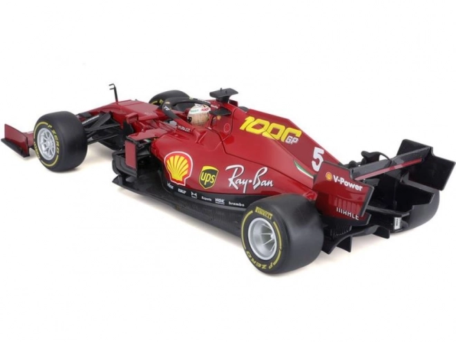 Bburago Ferrari SF 1000 osztrák #5 Vettel modellautó 1:18 méretarányban