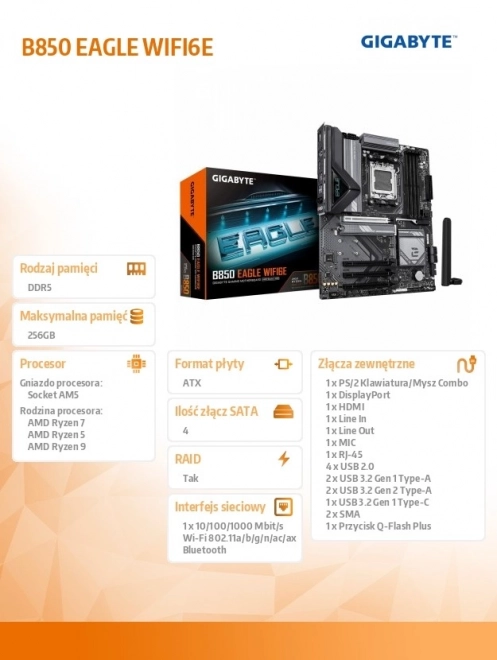 Eagle Wifi6e alaplap