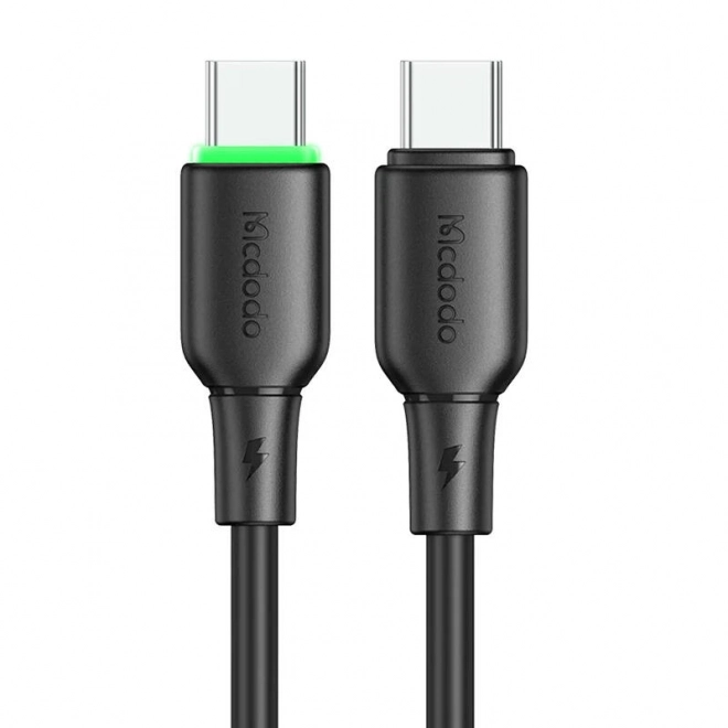 Gyors töltő USB-C kábel 65 W fekete