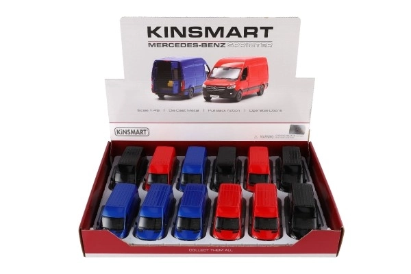 Kinsmart Mercedes-Benz Sprinter kisautó 1:48