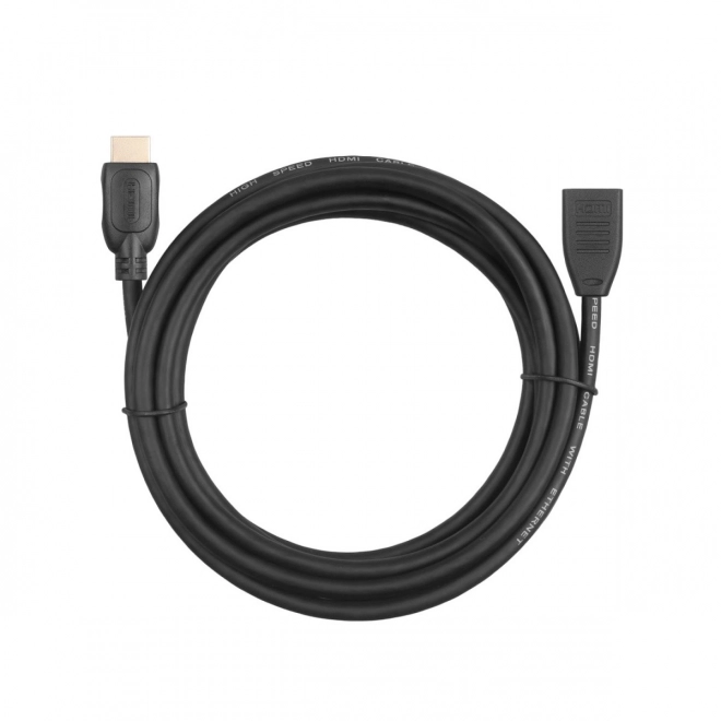 Aranyozott HDMI v2.0 hosszabbító kábel 3m