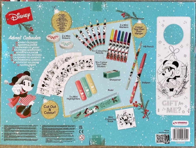 Disney Minnie adventi naptár