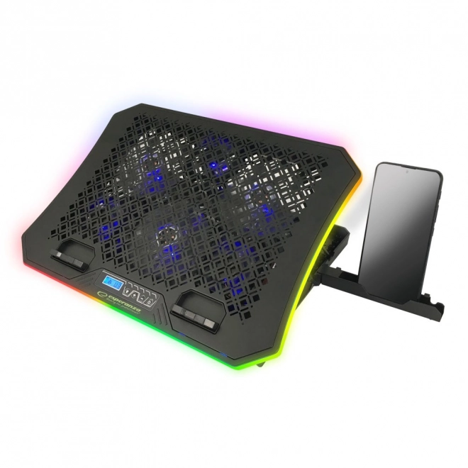 Rgb gamer laptop hűtőállomás