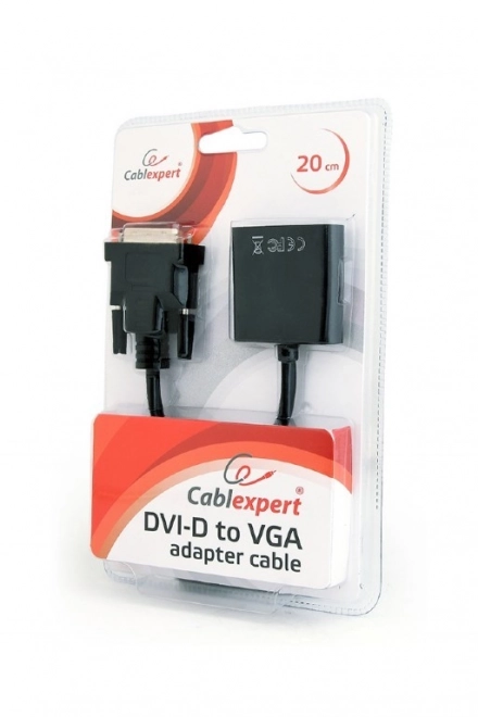 DVI-D VGA átalakító adapter