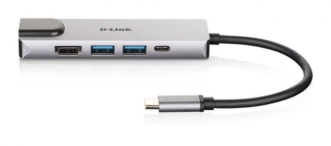 D-Link kompakt USB-C HUB HDMI-val