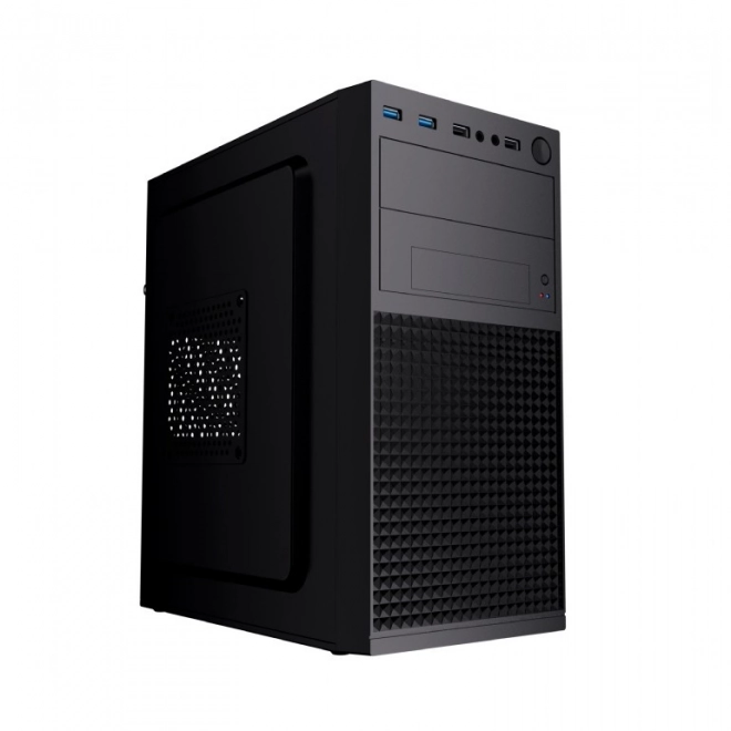 Fornax K300 Micro-ATX fekete számítógép ház