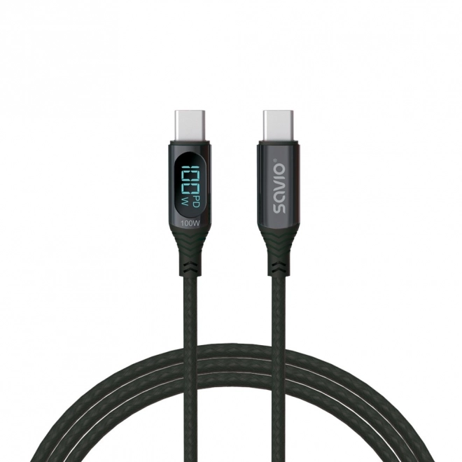 Usb c kábel kijelzővel, 100w